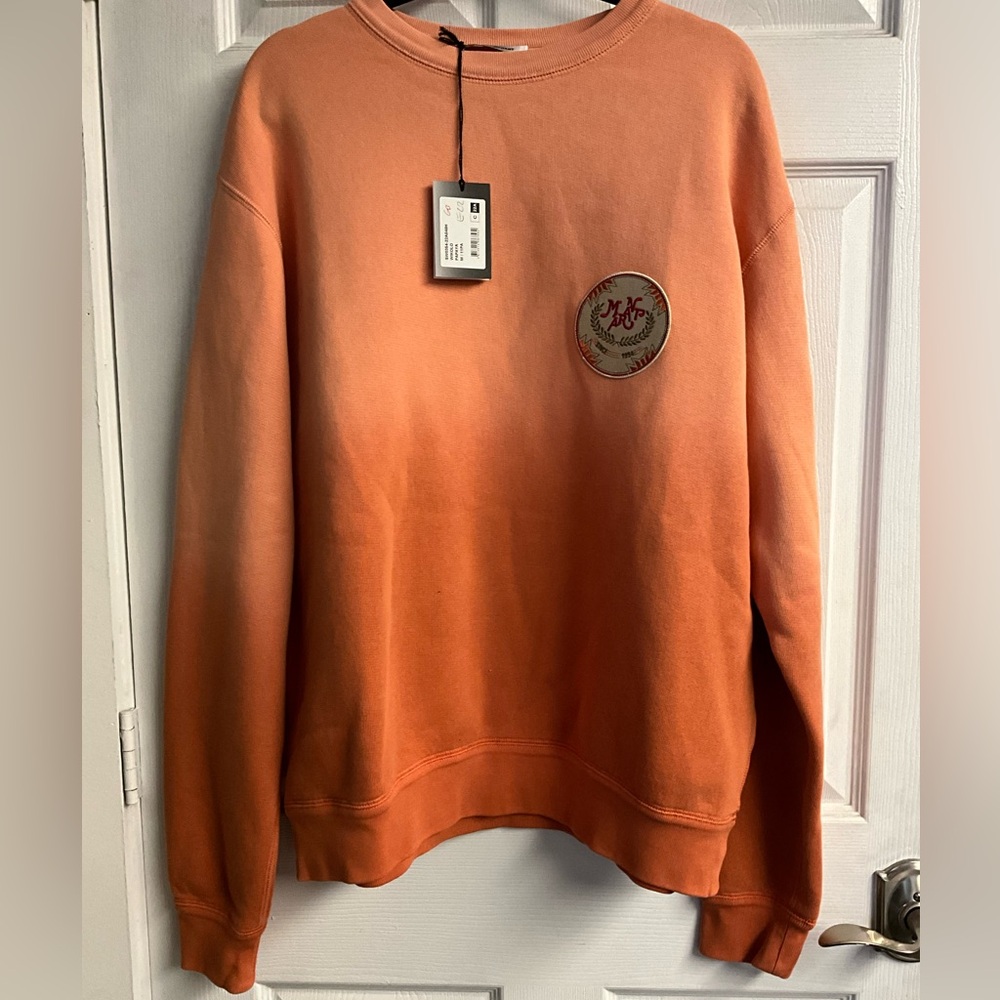 Isabel Marant Wikolo dégradé cotton-blend fleece sweatshirt